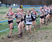 Senior Women,  Steph Twell, Gemma Steel and Fionnuala Britton, BUPA Great Edinburgh Cross Country.